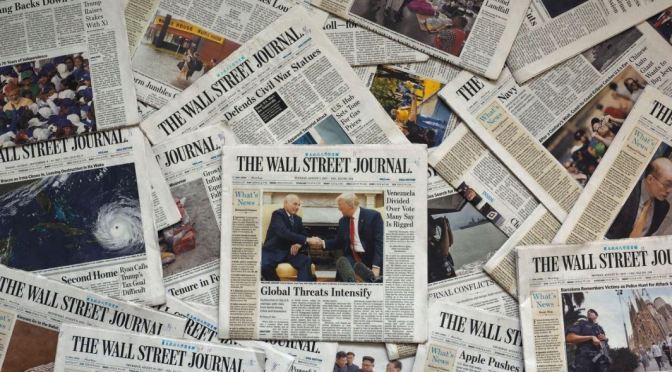 Front Page Views: Wall Street Journal – July 31