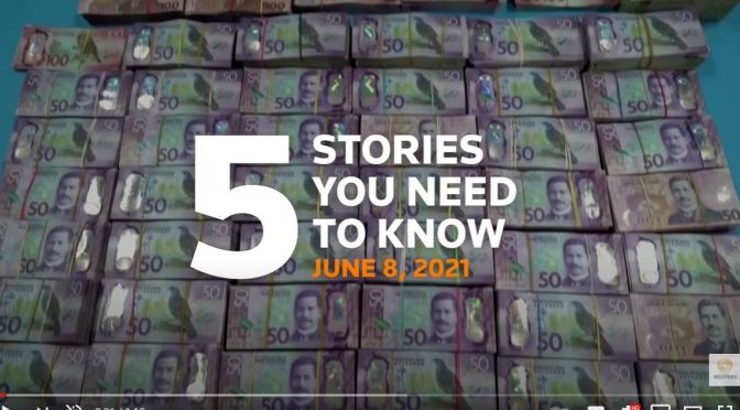 News: Top 5 Stories For June 8, 2021 (Reuters)