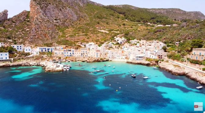 Walks: Levanzo Island, Sicily, Italy (4K Video)