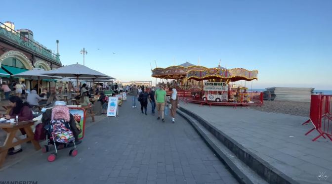 Seaside Walks: Brighton – Southern England (4K)