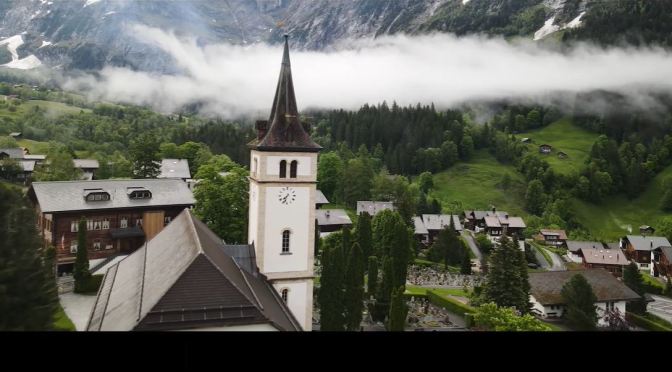 Aerial Views: Valleys And Lakes Of Switzerland (4K)