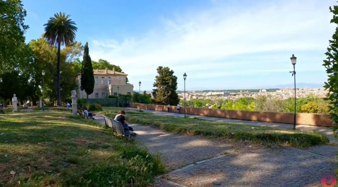 Bike Tours: Janiculum Hill In Rome, Italy (4K Video)
