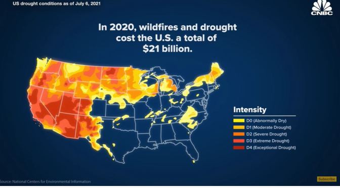 Western Drought: Expect More Fires & Water Wars