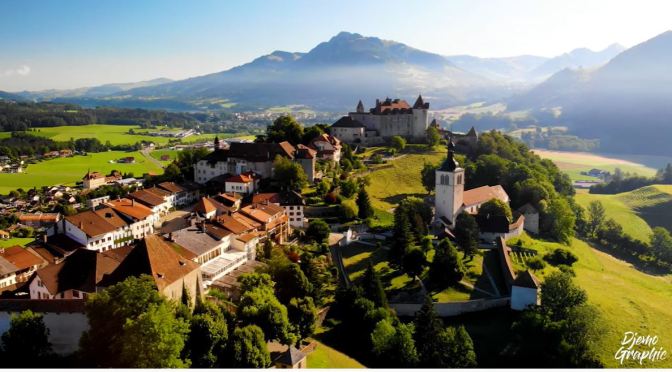 Swiss Tours: Medieval Town Of Gruyères (4K)