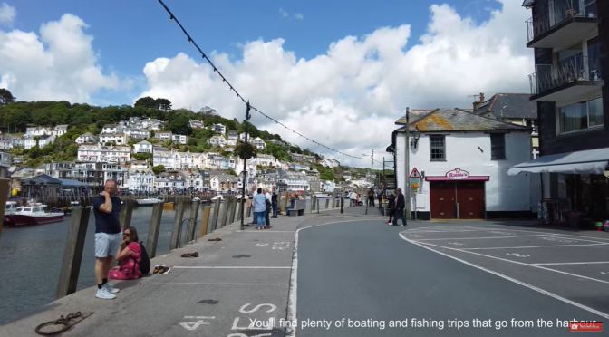 Walking Tour: Looe in Cornwall, England (4K)