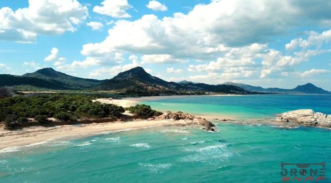 Aerial Views: Island Of Sardinia, Italy (4K Video)