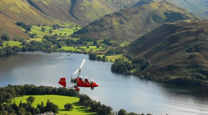 Flight Views: Lake District, England In An Autogyro