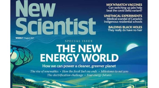 Front Cover Views: New Scientist Magazine – Aug 7