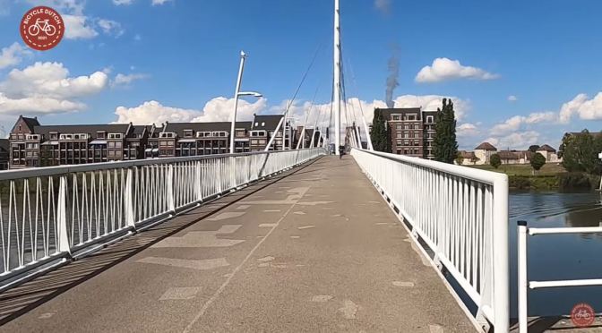Views: Cycling Bridge On Donge River, Netherlands