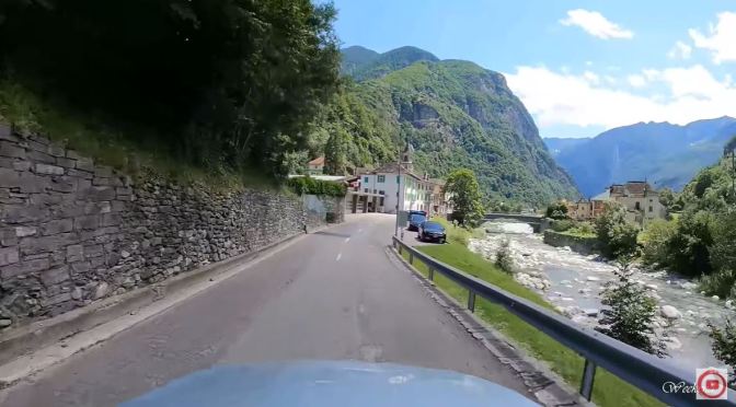 Swiss Drives: Fontana To Giumaglio In Ticino (4K)