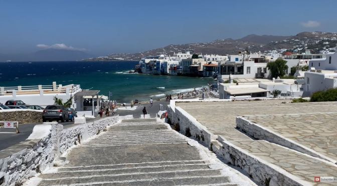Views: Streets & Beaches Of Mykonos Island (4K)