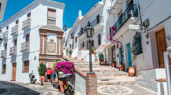 Village Walks: Frigiliana – Andalusia, Spain (4K)