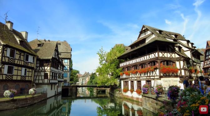 Walks: Petite-France In Strasbourg (4K Video)