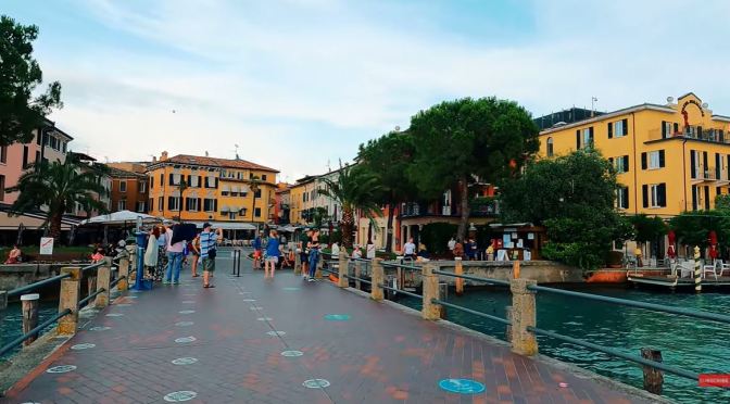 Walks: Sirmione On Lake Garda, Northern Italy (4K)