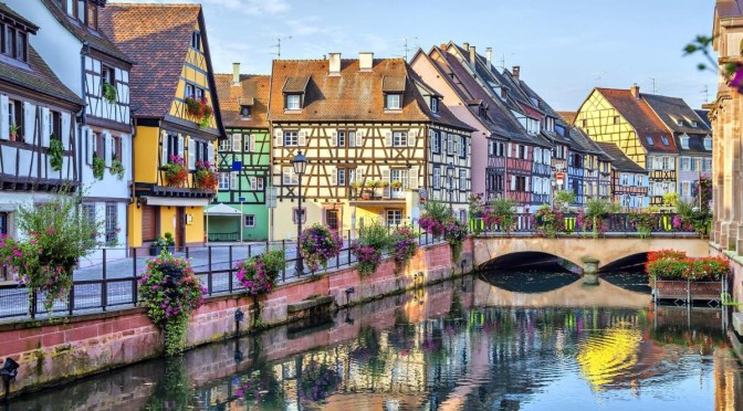 Top Village Walks: Vieux Colmar In France (4K)