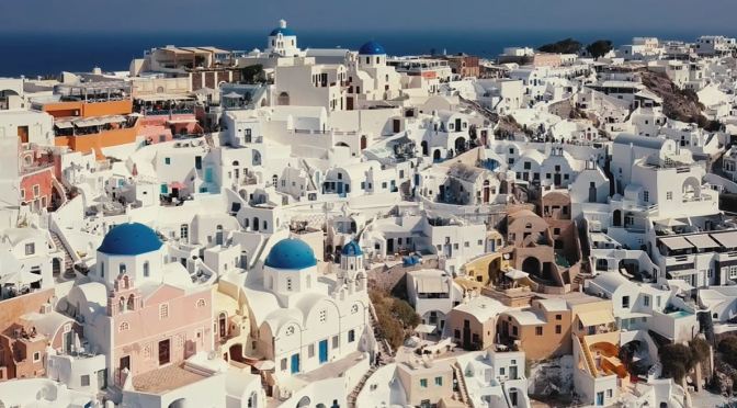 Views: Island Of Santorini – Aegean Sea, Greece (4K)