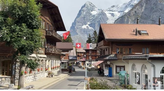 Alpine Village Views: Mürren – Switzerland (4K)