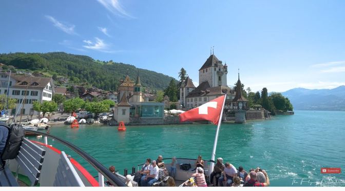 Boat Tours: Lake Thun In Western Switzerland (8K)