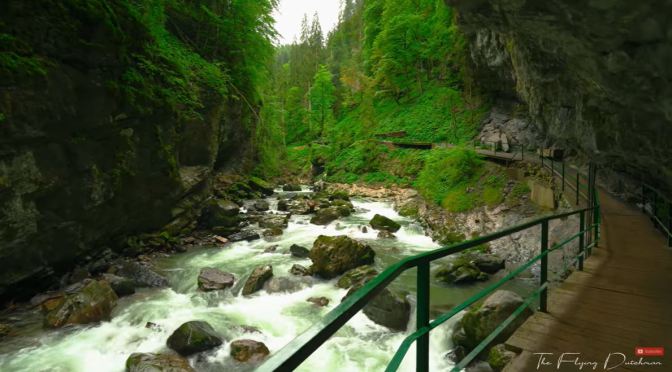 Hikes: Breitachklamm Gorge In The Allgäu,  Southern Germany (8K)