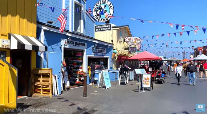 Walks: Old Fisherman’s Wharf & Cannery Row In Monterey, California