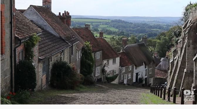 Village View: Shaftesbury In Southern England (4K)