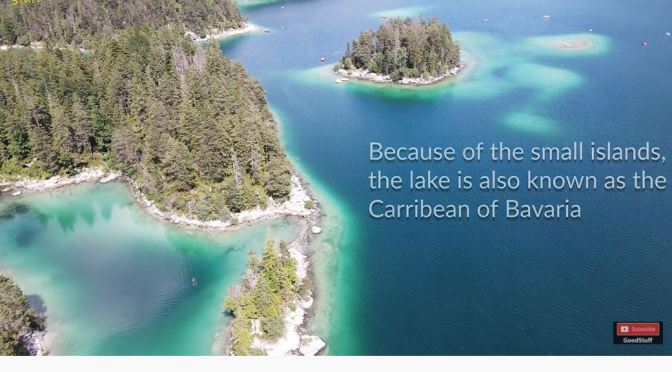 Lake Views: The Eibsee In Bavaria, Germany (4K)