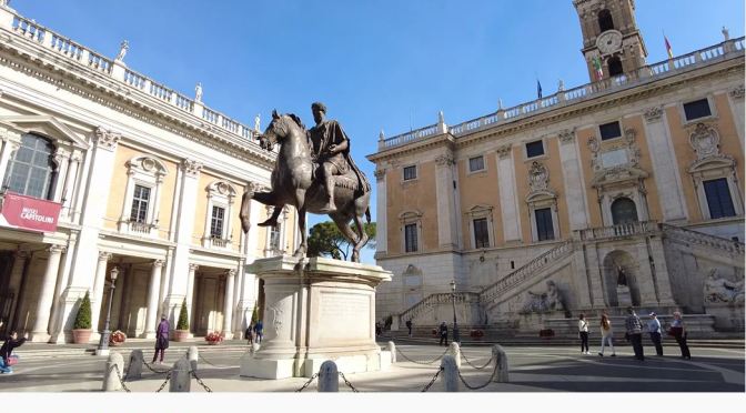Walks: Campidoglio To Trevi Fountain, Rome (4K)