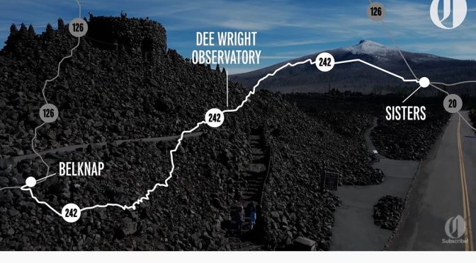 Views: The McKenzie Pass Scenic Bikeway, Oregon