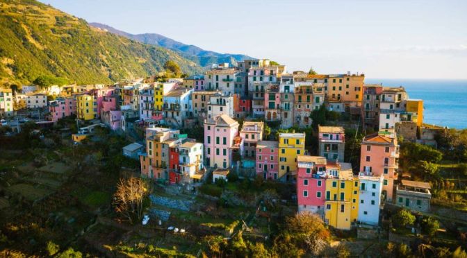 Walking Tour: Corniglia In Cinque Terre, Italy (4K)