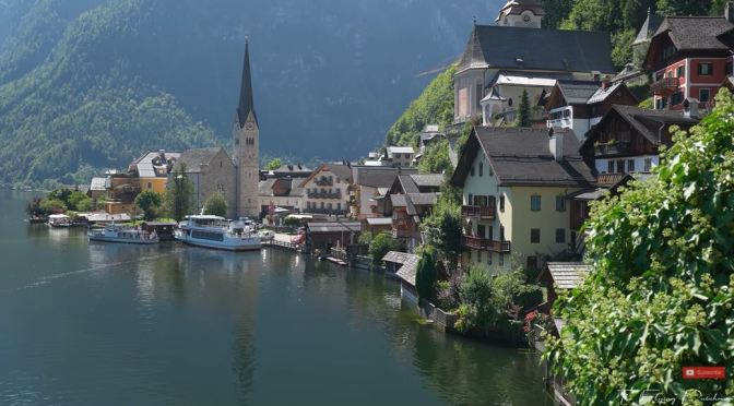 Lakeside Village Walks: Hallstatt In Austria (4K)