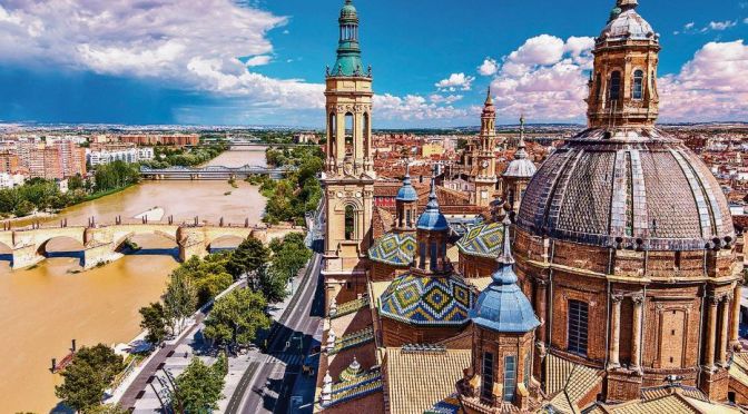Walking Tour: Zaragoza In Northeastern Spain (4K)