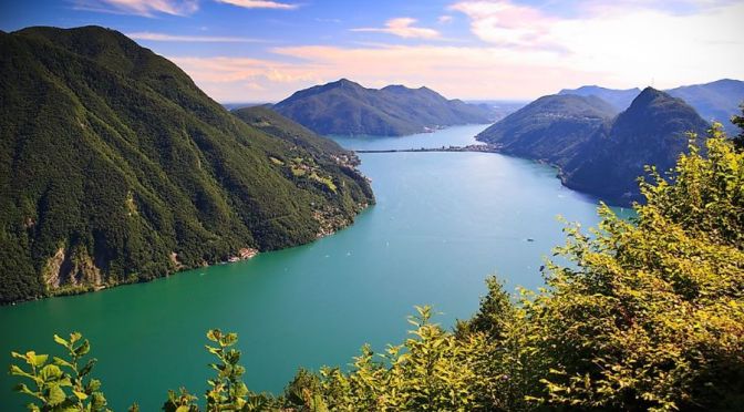 Views: Lake Lugano In Southern Switzerland