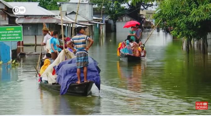 Climate Change: Flooding Rivers Ravage Bangladesh