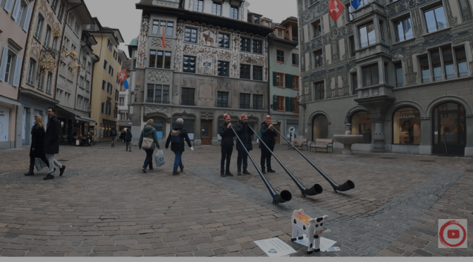 Christmas Walks: Lucerne – Central Switzerland (4K)