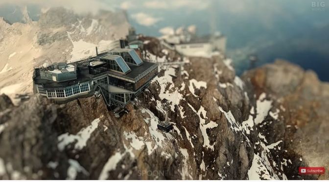 Tilt-Shift Views: Garmisch Partenkirchen, Germany