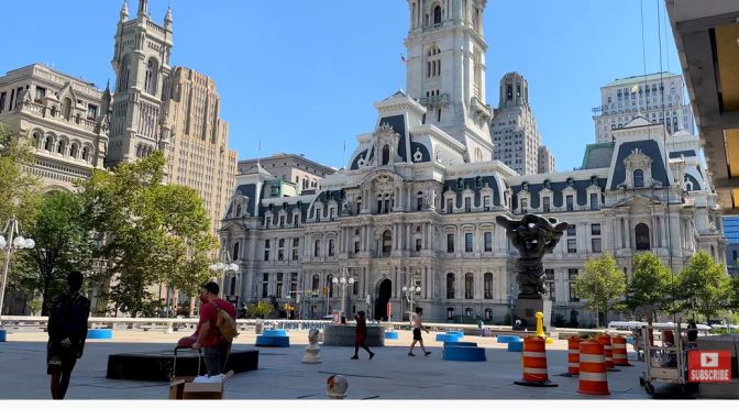 Walks: Philadelphia City Hall, Pennsylvania (4K)