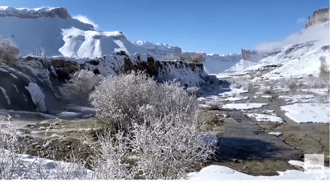 Views: Blue Mountain Lakes In Afghanistan