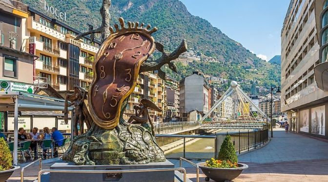 Walking Tours: Andorra La Vella In Andorra (4K)