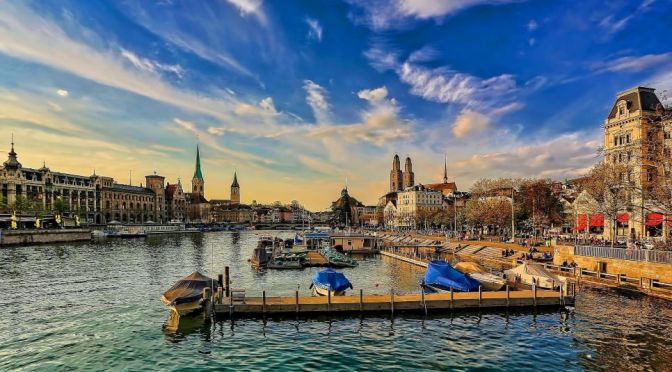 Travel: Walking Tour Of Zurich, Switzerland (4K)