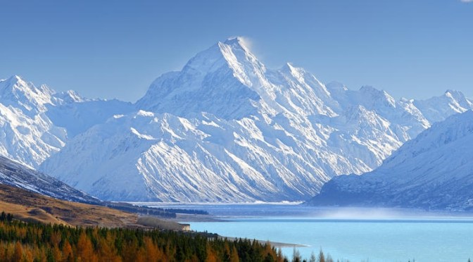 Mountains: Aoraki Mount Cook In New Zealand (4K)
