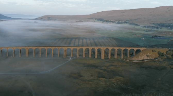Misty Views: Yorkshire And Cumbria, England