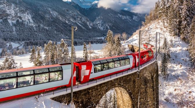 Train Travel: The Glacier Express In Switzerland