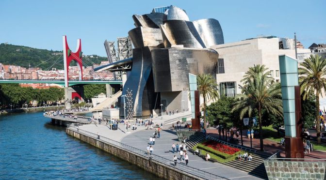 City Walking Tour: Bilbao In Northern Spain (4K)