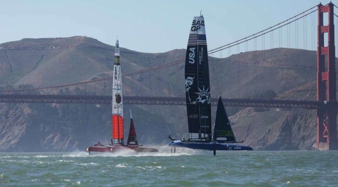 Sailing Views: High Speed Sail GP In San Francisco