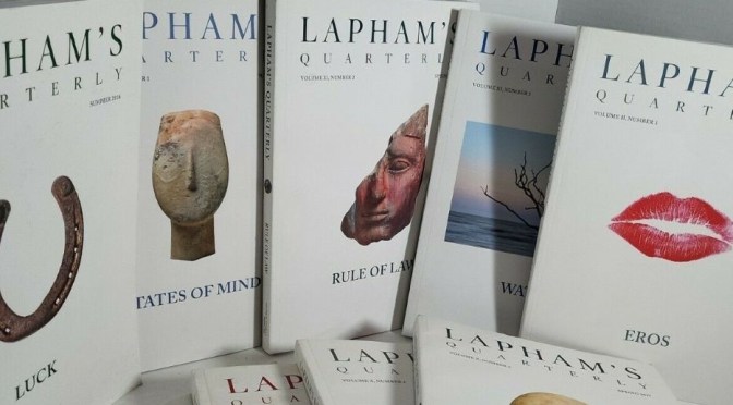 Cover Preview: Lapham’s Quarterly – April/May 2022