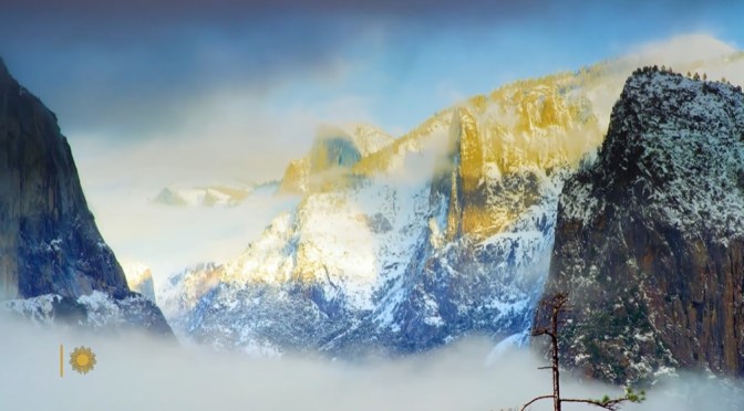 Views: Yosemite National Park Valley In California