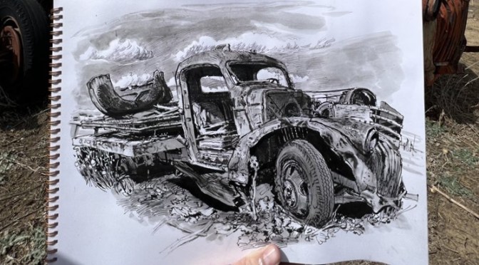 Sketch Views: ‘Junkyard Truck’ By Paul Heaston