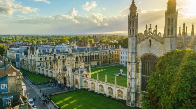Walking Tour: Cambridge In Southeast England (4K)