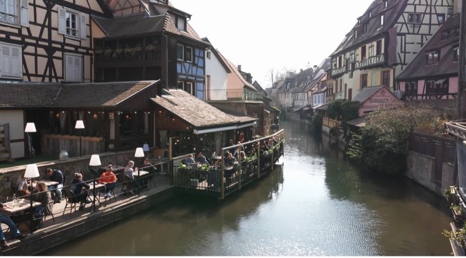 Walking Tour: Colmar In Northeastern France (4K)