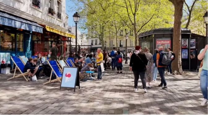 Paris Walks: The Rue Des Abbesses In  Montmartre